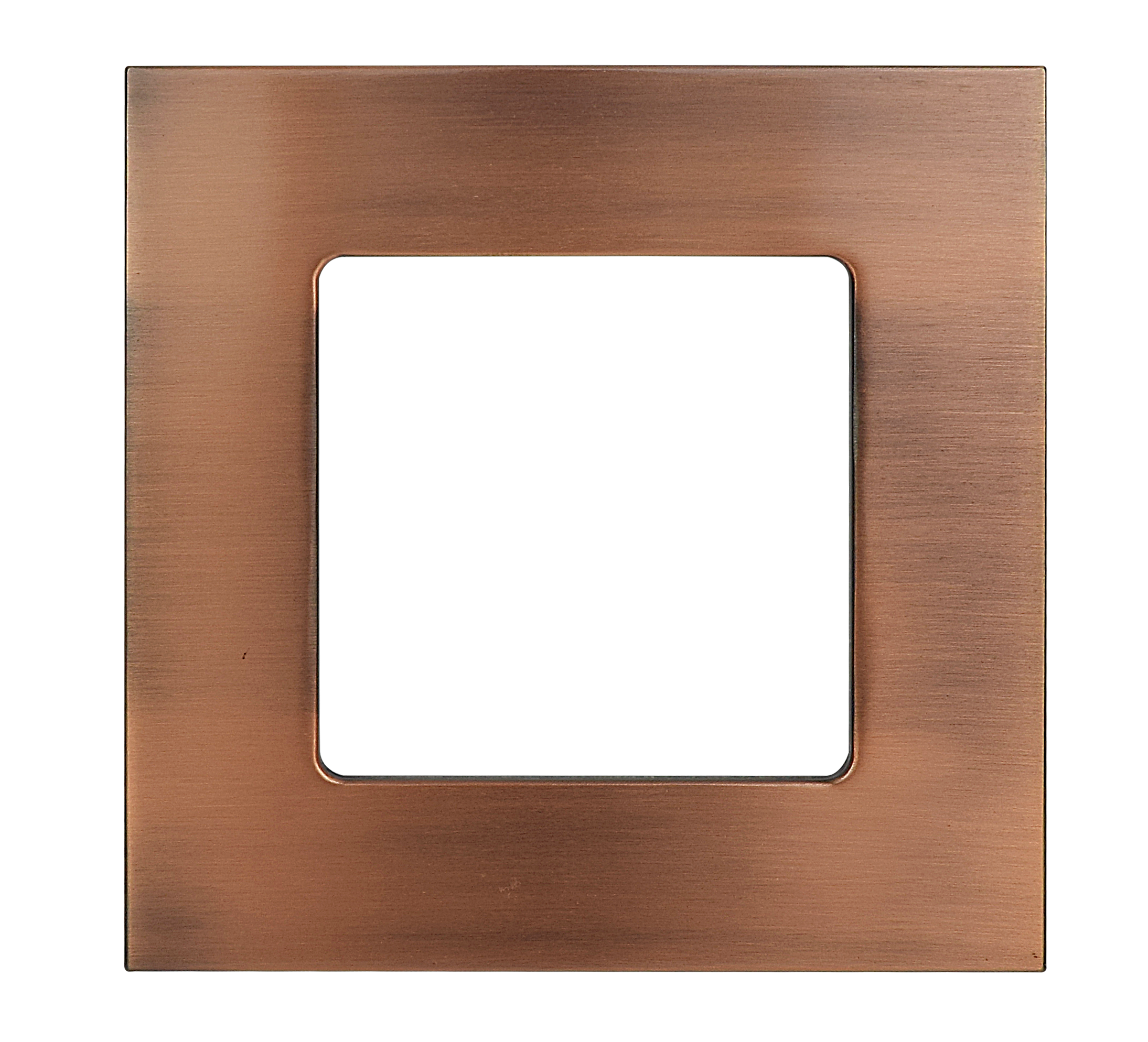 Westgate SSL4-TRM-CU LED 4 Inch Ultra Slim Square Recessed Light Clip on Trim Copper Finish