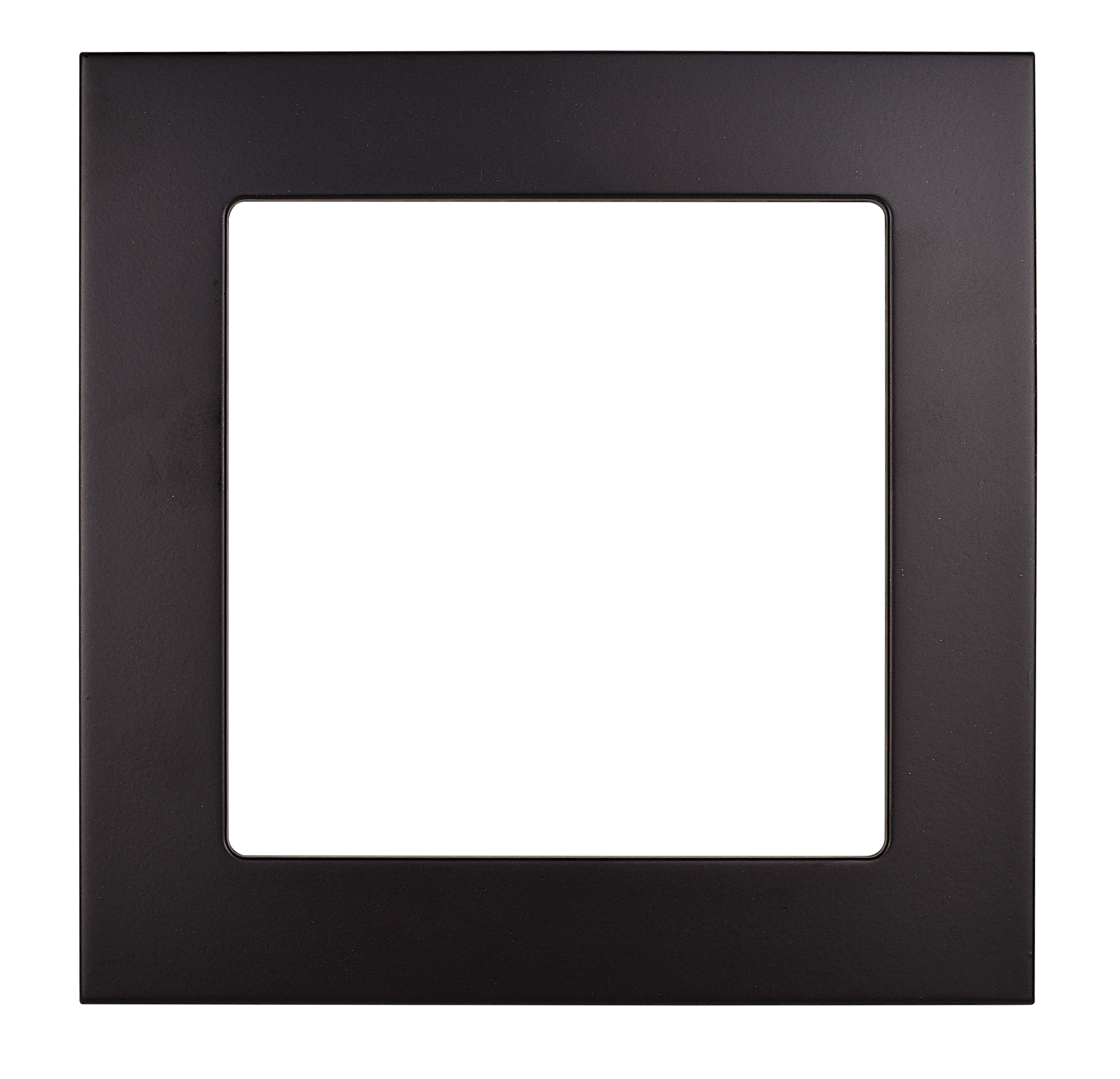 Westgate SSL6-TRM-BK LED 6 Inch Ultra Slim Square Recessed Light Clip on Trim Black Finish