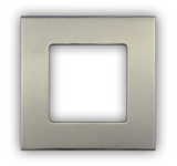 Westgate Lighting SSLRB4-TRM-BN, 4 Inch Square Trim For SSL4RB Brushed Nickel Finish