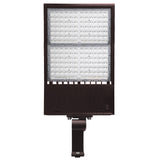 EnvisionLED LED-ARL2-3P240W-TRI-BZ-SFA-UNV LED Area Light 3CCT & 3 Power Selectable 240W Slip Fitter and Straight Arm Bronze Finish