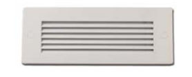 Core Lighting ST800-HL-BN LED Indoor/Outdoor Step Light Model ST800, Faceplate Type Horizontal Louver, Brushed Nickel Finish