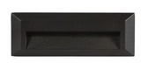 ABBA Lighting USA STA04-BK-3000K Heavy Duty Cast Aluminium Edge Step Light 3000K Black Finish