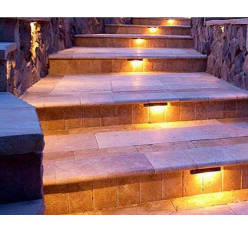 ABBA Lighting 2W STB04 Cast Aluminum Edge Step Light 12V AC / DC