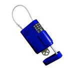 Kidde STOR Access Point Magnet Key Case Portable Stor-A-Key, Blue Finish