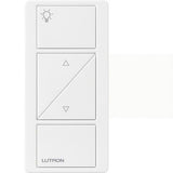 Lutron PJ2-3B-TSW-L01 LED Lutron Pico Wireless Control - 3-Button Snow White Finish