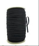 Knitted Elastic 3/4" Wide 50 Yard Roll Black