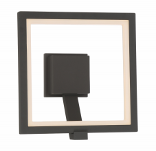 Eurofase Lighting 34121-016 LED Signature 13 inch Outdoor Wall Sconce Light Graphite Grey Finish