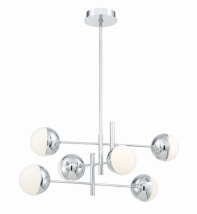 Eurofase Lighting 35919-018 LED Fairmount 32 inch Chandelier Ceiling Light Chrome Finish