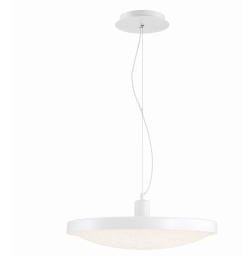 Eurofase Lighting 35965-014 LED Sandstone 20 inch Pendant Ceiling Light Large White Finish