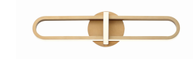Eurofase Lighting 37040-024 LED Botton 24 inch Sconce Wall Light Small Satin Gold Finish