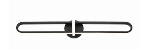 Eurofase Lighting 37041-014 LED Botton 36 inch Sconce Wall Light Medium Matte Black Finish