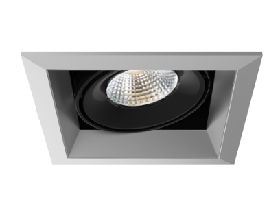 Eurofase Lighting TE131LED-30-2-0N LED 26W Square Multiple Recessed Light Platinum/Black Finish