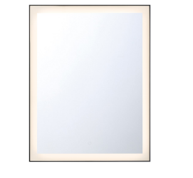 Eurofase Lighting 38892-021 LED 36 Inch Framed Rectangular Mirror Light Black Finish