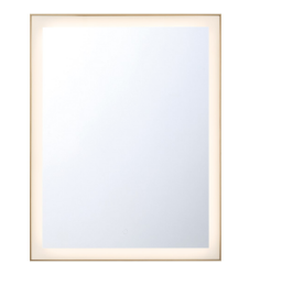 Eurofase Lighting 38892-036 LED 36 Inch Framed Rectangular Mirror Light Gold Finish