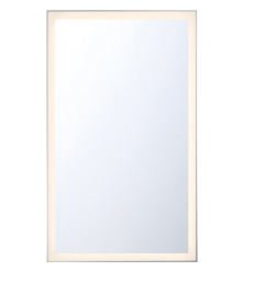 Eurofase Lighting 38893-018 LED 54 Inch Framed Rectangular Mirror Light Aluminum Finish