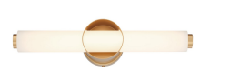 Eurofase Lighting 39316-011 LED Santoro 20 Inch Vanity Wall Light Gold Finish