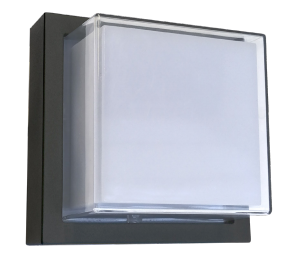 Westgate LRS-G-MCT-C90-BK LED Manufacturing Outdoor IP65 Double Lens 12W 120V 650Lm 90 CRI Select 3000K/4000K/5000K Energy Star T24 Black Finish