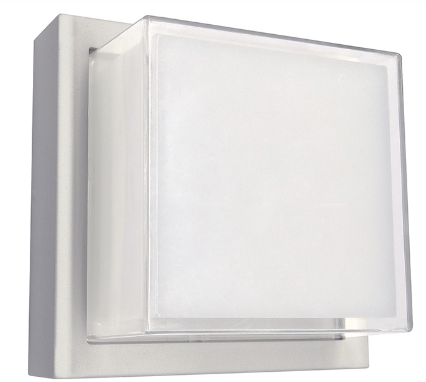 Westgate LRS-G-MCT-C90-WH LED Manufacturing Outdoor IP65 Double Lens 12W 120V 650Lm 90 CRI Select 3000K/4000K/5000K Energy Star T24 White Finish