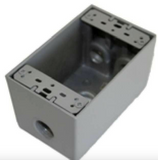 Westgate W1DB75-4 3/4 Inch Trade Size 4 Outlet Holes 23.8 Cubic Inch One-Gang Boxes