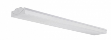 4FT ED Wraparound Fixture Low Profile with Emergency Back Up