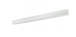 Nora Lighting NLUD-8334W 8-ft L-Line LED Indirect/Direct Linear Selectable Light CCT 30-100W / 3726-12421lm White Finish