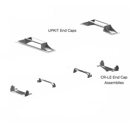 CREE LED Lighting SMK-LE-EC Surface Mount End Cap Accessory Two Pack for CR Series Light Engines - BuyRite Electric