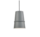 Kuzco Lighting 492208-GY Castor Pendant Ceiling Light 120V Gray Finish