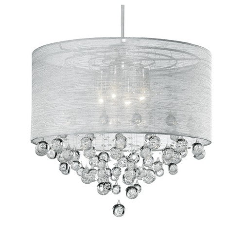 Kuzco Lighting 42154 Beverly Chrome Multi Pendant Ceiling Light 120V- BuyRite Electric