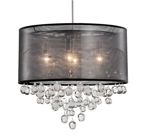 Kuzco Lighting 42154B Beverly Chrome Multi Pendant Ceiling Light 120V- BuyRite Electric