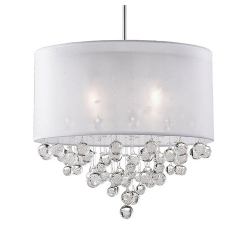 Kuzco Lighting 42154W Beverly Chrome Multi Pendant Ceiling Light 120V- BuyRite Electric