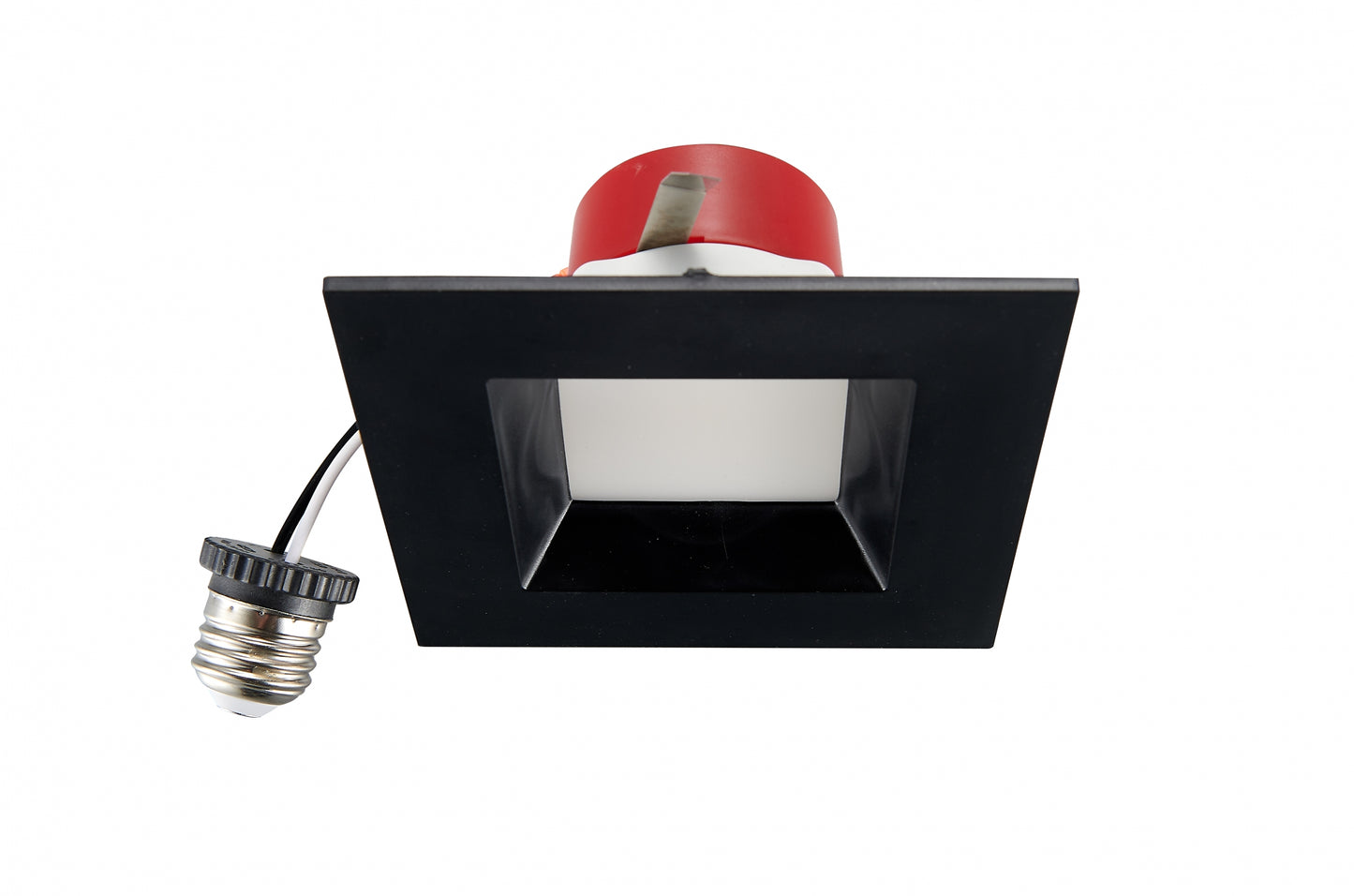 Lighting Spot 26 LSJ-D724-CCT-S/BL 4" Selectable CCT Smooth Dimmable LED Recessed, Black Finish