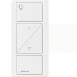 Lutron PJ2-2BRL-TSW-L01 LED Lutron Pico Wireless Control - 2-Button with Raise/Lower Snow White Finish