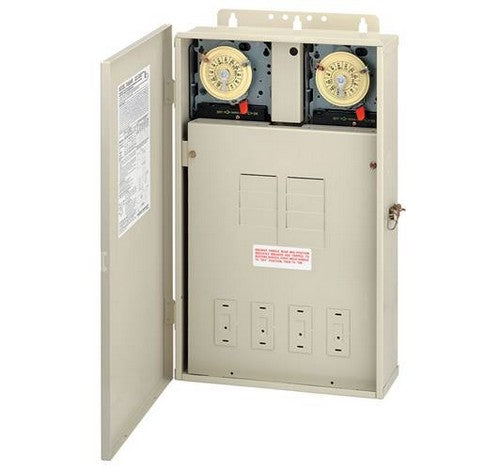 Intermatic T40404R 125 A Load Center With Two T104m Mechanisms - BuyRite Electric