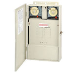 Intermatic T40604RT3 Control System with Transformer and 300 W Load Center with T104M & T106M Mechanisms