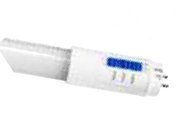 Westgate T8-EZX-TB-4FT-12-18W-50K-C T8 Size 4Ft, LED Tube Glass Lamps Selectable Power, Lumens 120lm, Color Temperature 5000K Clear Film