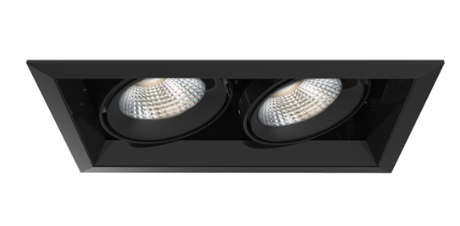 Eurofase Lighting TE132LED-35-2-01 LED 52W Multiple Recessed Light Black/Black Finish