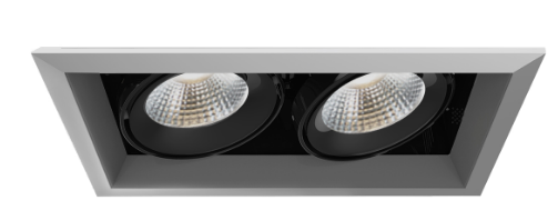 Eurofase Lighting TE132LED-35-4-0N LED 52W Multiple Recessed Light Platinum/Black Finish
