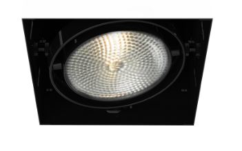 Eurofase Lighting TE221-01 LED 75W Trimless Multiple Recessed Light Black/Black Finish