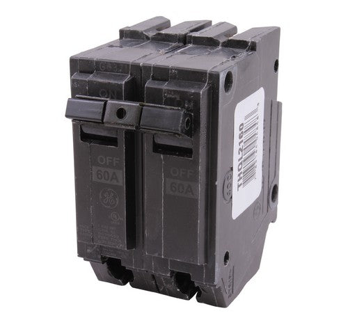 GE THQL2160 60 Amp Single-pole GF Feeder Plug-in Circuit Breakers 120/240V