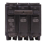 GE THQL32070 70 Amp Three-pole Feeder Plug-in Circuit Breakers 10K IC 120/240V