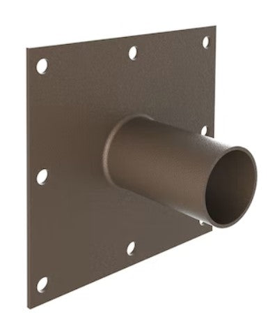 EnvisionLED TN-WM-7 Wall Mount Straight 4" Mounting Bracket Bronze Finish