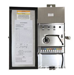 Westgate TR-900W-MT-SS LED 900W Multi-Tap Landscape Transformers With Timer And Photocell Series Hinge Door