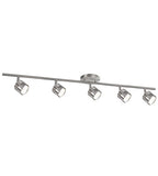 Kuzco Lighting TR10036-BN LED Lyra Track 5 Light Brushed Nickel Finish