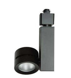 Core Lighting CTL410-L1-30K-WH-WF-HT, 45 Wide (Halo) Type, 12.5W Vertical Track Head 3000K White Finish
