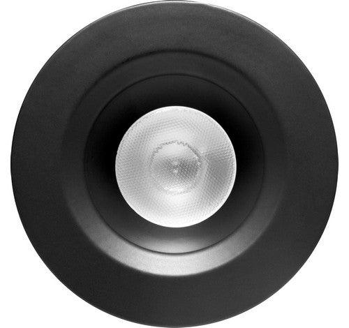 ELCO Lighting RM1BB Oak System Trims Round Shape Black Finish