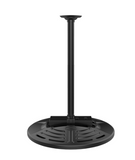 Westgate Lighting UHXE-RPMB Builder Series 3.3 Foot Rigid Pipe Stand With Top Canopy, Black Finish