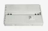 Core Lighting ULD-JBA-SI Direct Wire Junction Box with Switch, Model ULD, Silver Finish