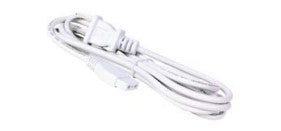 Core Lighting ULG-PCA-72-WH ULG Series AC Direct plug In Power Feed Cable, Model ULG, Length 72 Inches, White Finish