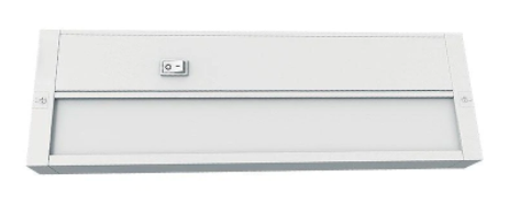 Core Lighting ULR11-WH-120V ULR Series Switchable CCT Undercabinet Light Bar Model ULR, Length 11 Inches, White Finish, Voltage 120V
