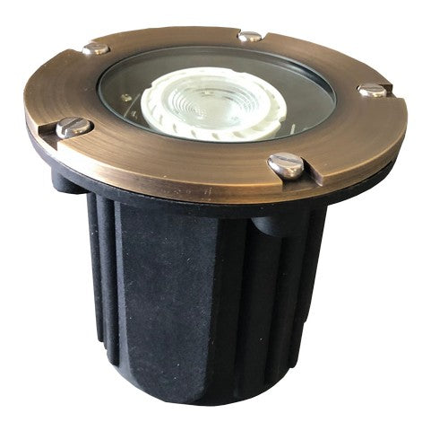 ABBA Lighting ULB04 Cast Brass Underground Light - BuyRite Electric
